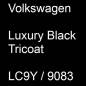 Preview: Volkswagen, Luxury Black Tricoat, LC9Y / 9083.